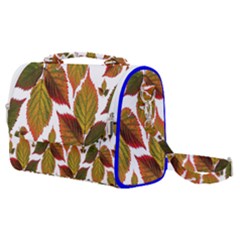 Leaves Autumn Fall Colorful Satchel Shoulder Bag by Simbadda