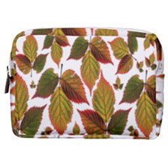 Leaves Autumn Fall Colorful Make Up Pouch (medium)