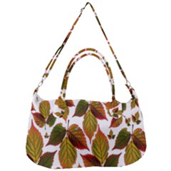 Leaves Autumn Fall Colorful Removal Strap Handbag by Simbadda