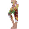 Leaves Autumn Berries Garden Capri Yoga Leggings View2