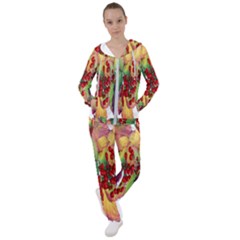 Leaves Autumn Berries Garden Women s Tracksuit by Simbadda