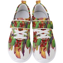 Leaves Autumn Berries Garden Men s Velcro Strap Shoes by Simbadda