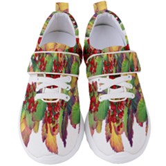 Leaves Autumn Berries Garden Women s Velcro Strap Shoes by Simbadda