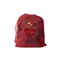 Wonderful Hearts And Rose Drawstring Pouch (Medium) View2