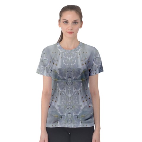 Silky Flowers From The Bohemian Paradise  In Time Women s Sport Mesh Tee by pepitasart