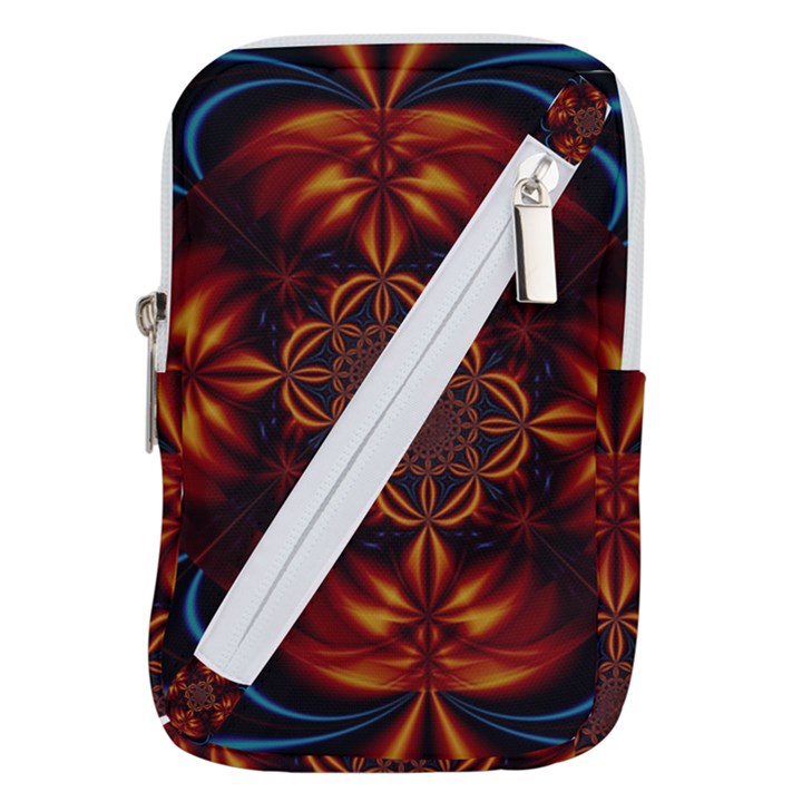 Abstract Art Artwork Fractal Design Belt Pouch Bag (Large)