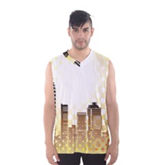 Life Urban City Scene Building Men s Sportswear by Simbadda