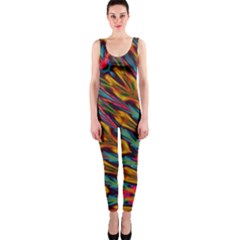 Background Abstract Texture One Piece Catsuit by Simbadda