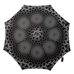 Pattern Abstract Graphic District Hook Handle Umbrellas (medium)