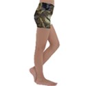 Wonderful Elegant Steampunk Heart, Beautiful Clockwork Kids  Lightweight Velour Yoga Shorts View3