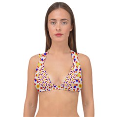 Polka Dot Party Double Strap Halter Bikini Top by VeataAtticus