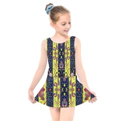 K 1 Kids  Skater Dress Swimsuit by ArtworkByPatrick