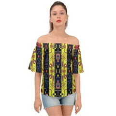 K 1 Off Shoulder Short Sleeve Top