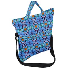 K 3 Fold Over Handle Tote Bag by ArtworkByPatrick