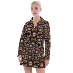 L 6 Women s Long Sleeve Casual Dress by ArtworkByPatrick