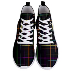 Colorhappens Men s Lightweight High Top Sneakers by designsbyamerianna