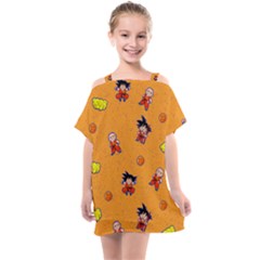 Dragonball Kids  One Piece Chiffon Dress by Mezalola