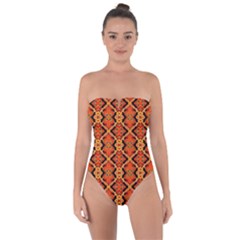 M 1 Tie Back One Piece Swimsuit