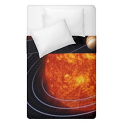 Solar System Planet Planetary System Duvet Cover Double Side (single Size) by Sudhe