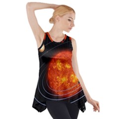 Solar System Planet Planetary System Side Drop Tank Tunic by Sudhe