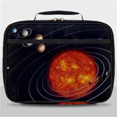 Solar System Planet Planetary System Full Print Lunch Bag by Sudhe