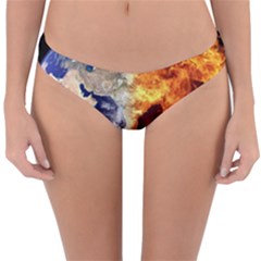 Earth World Globe Universe Space Reversible Hipster Bikini Bottoms by Sudhe