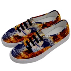 Earth World Globe Universe Space Men s Classic Low Top Sneakers by Sudhe