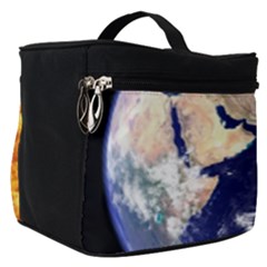 Earth World Globe Universe Space Make Up Travel Bag (small) by Sudhe