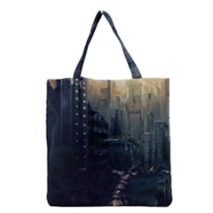 Apocalypse Post Apocalyptic Grocery Tote Bag by Sudhe