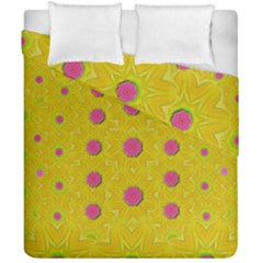 Bloom On In  The Sunshine Decorative Duvet Cover Double Side (California King Size)