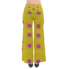 Bloom On In  The Sunshine Decorative So Vintage Palazzo Pants