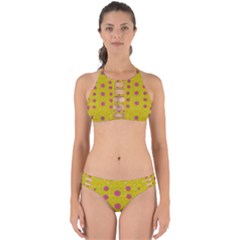 Bloom On In  The Sunshine Decorative Perfectly Cut Out Bikini Set