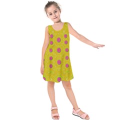 Bloom On In  The Sunshine Decorative Kids  Sleeveless Dress