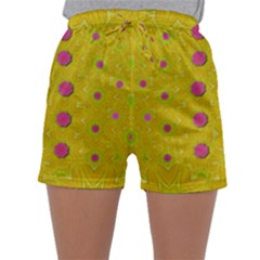 Bloom On In  The Sunshine Decorative Sleepwear Shorts