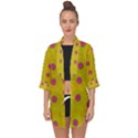 Bloom On In  The Sunshine Decorative Open Front Chiffon Kimono View1