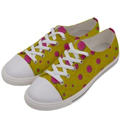 Bloom On In  The Sunshine Decorative Women s Low Top Canvas Sneakers