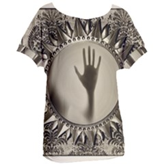 Mirror Mirror Of Souls Magic Mirror Women s Oversized Tee by Sudhe