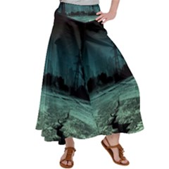 Industry Setting World Urban Satin Palazzo Pants by Sudhe