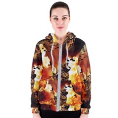 War Venue War Apocalypse Women s Zipper Hoodie by Sudhe