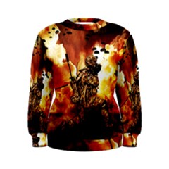 War Venue War Apocalypse Women s Sweatshirt by Sudhe