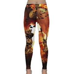 War Venue War Apocalypse Classic Yoga Leggings by Sudhe