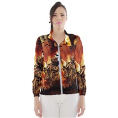 War Venue War Apocalypse Women s Windbreaker by Sudhe