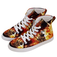 War Venue War Apocalypse Men s Hi-top Skate Sneakers by Sudhe