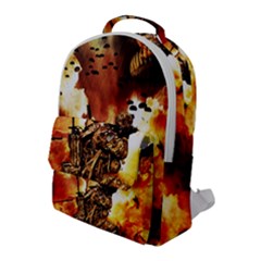 War Venue War Apocalypse Flap Pocket Backpack (large) by Sudhe