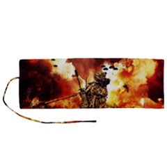 War Venue War Apocalypse Roll Up Canvas Pencil Holder (m) by Sudhe