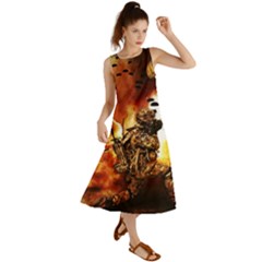 War Venue War Apocalypse Summer Maxi Dress