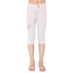 Blank Color Kids  Capri Leggings 