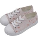 Blank Color Kids  Low Top Canvas Sneakers View2