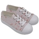 Blank Color Kids  Low Top Canvas Sneakers View3