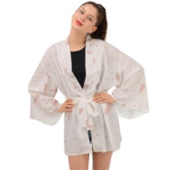 Blank Color Long Sleeve Kimono